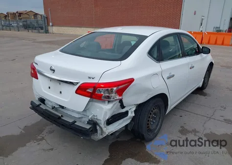 2017 Nissan Sentra Sv z USA, uszkodzony, nr VIN 3N1AB7AP1HY320175